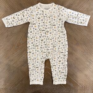 Magnetic Me Breakfast Club Modal‎ Magnetic Romper 3-6M Food Print